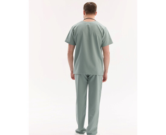 Зображення 3 Медичний хірургічний костюм чоловічий Портленд оливковий р. 54, "БІЛИЙ ХАЛАТ" 569-327-966, Розмір: 54, Цвет: оливковий