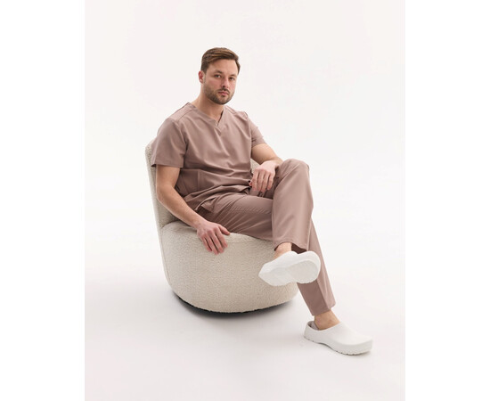 Зображення 7 Медичний хірургічний костюм чоловічий Портленд мокко р. 48, "БІЛИЙ ХАЛАТ" 569-421-966, Розмір: 48, Цвет: моко