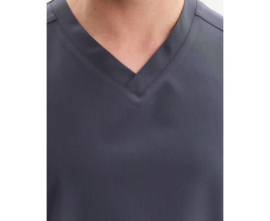 Изображение 6 Медицинский хирургический костюм мужской Портленд темно-серый р. 54, "БЕЛЫЙ ХАЛАТ" 569-408-966, Размер: 54, Цвет: темно-серый