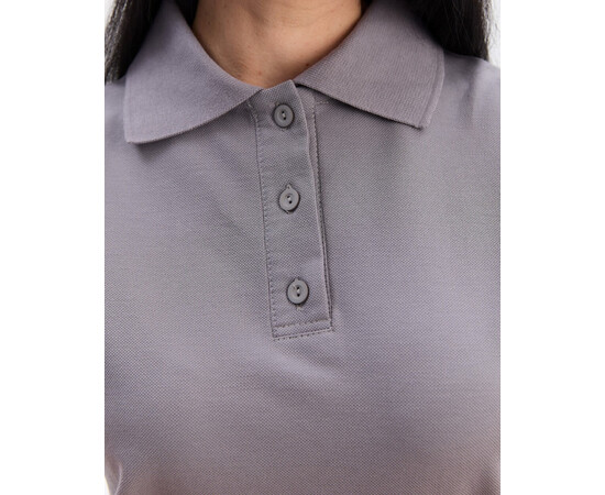 Зображення 4 Медичне поло жіноче світло-сіре NEW р. 2XL, "БІЛИЙ ХАЛАТ" 577-419-677, Розмір: 2XL, Цвет: світло сірий