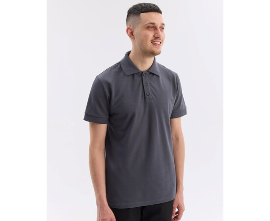 Зображення 2 Медичне поло чоловіче темно-сіре NEW р. M, "БІЛИЙ ХАЛАТ" 578-525-967, Розмір: M, Цвет: темно-сірий