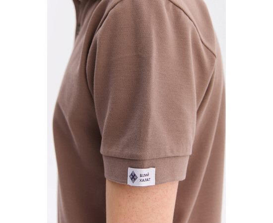 Изображение 4 Медицинское поло мужское мокко NEW р. 2XL, "БЕЛЫЙ ХАЛАТ" 578-421-967, Размер: 2XL, Цвет: мокко