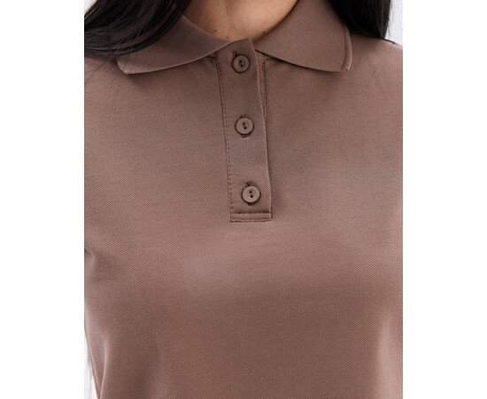 Зображення 4 Медичне поло жіноче мокко NEW р. 2XL, "БІЛИЙ ХАЛАТ" 577-421-677, Розмір: 2XL, Цвет: моко