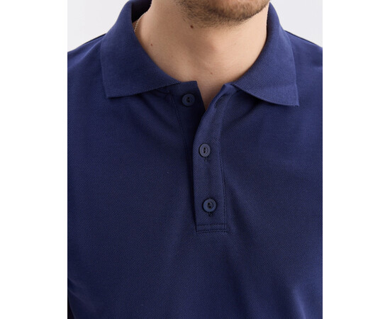 Изображение 3 Медицинское поло мужское синее NEW р. 2XL, "БЕЛЫЙ ХАЛАТ" 578-532-967, Размер: 2XL, Цвет: синее