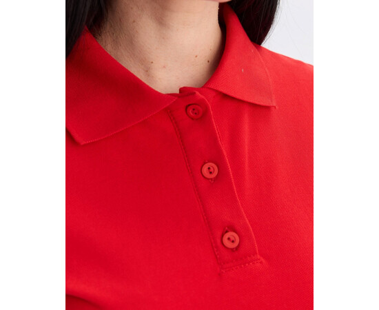 Зображення 4 Медичне поло жіноче червоне NEW р. 4XL, "БІЛИЙ ХАЛАТ" 577-339-677, Розмір: 4XL, Цвет: червоний