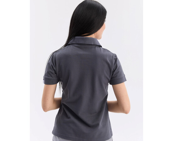 Зображення 3 Медичне поло жіноче темно-сіре NEW р. M, "БІЛИЙ ХАЛАТ" 577-408-677, Розмір: M, Цвет: темно-сірий