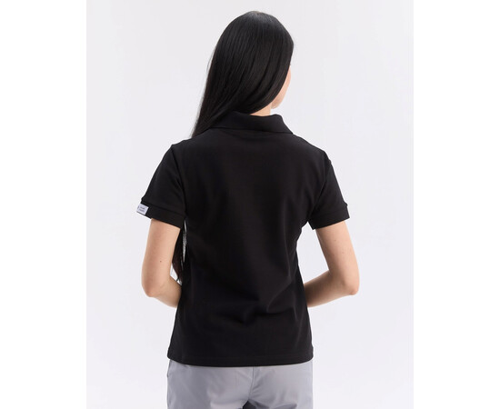 Зображення 3 Медичне поло жіноче чорне NEW р. 4XL, "БІЛИЙ ХАЛАТ" 577-321-677, Розмір: 4XL, Цвет: чорний