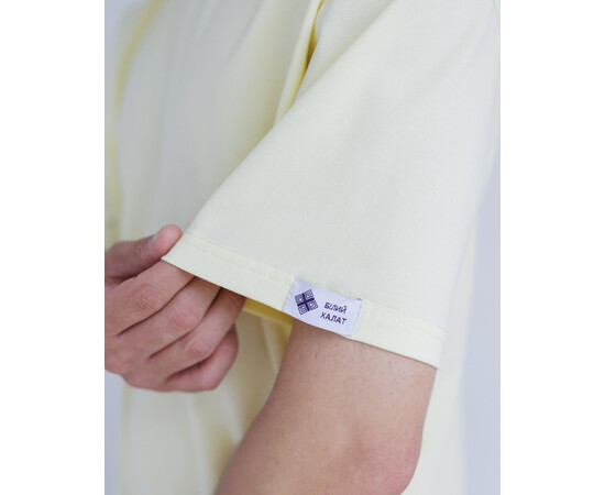 Зображення 7 Медична футболка унісекс жовта р. 2XL, "БІЛИЙ ХАЛАТ" 453-397-730, Розмір: 2XL, Цвет: жовтий