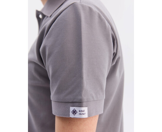 Зображення 4 Медичне поло чоловіче світло-сіре NEW р. 3XL, "БІЛИЙ ХАЛАТ" 578-534-967, Розмір: 3XL, Цвет: світло сірий