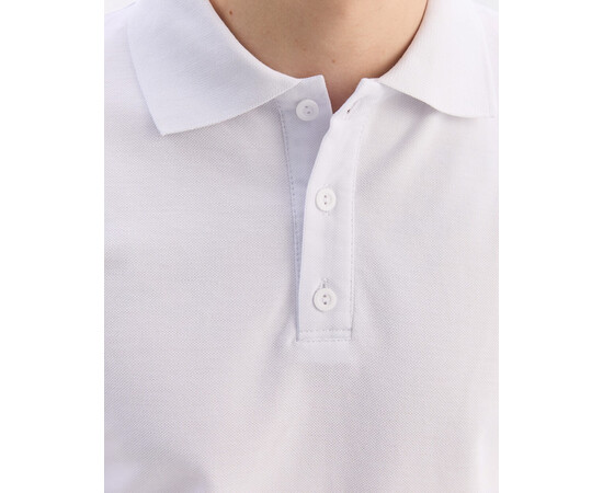 Зображення 3 Медичне поло чоловіче біле NEW р. L, "БІЛИЙ ХАЛАТ" 578-510-967, Розмір: L, Цвет: білий