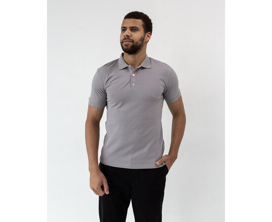 Зображення 2 Медичне поло чоловіче світло-сіре р. XL, "БІЛИЙ ХАЛАТ" 148-419-700, Розмір: XL, Цвет: світло сірий