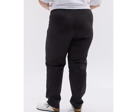 Зображення 3 Медичні жіночі брюки Торонто чорні +SIZE р. 58, "БІЛИЙ ХАЛАТ" 568-321-948, Розмір: 58, Цвет: чорний
