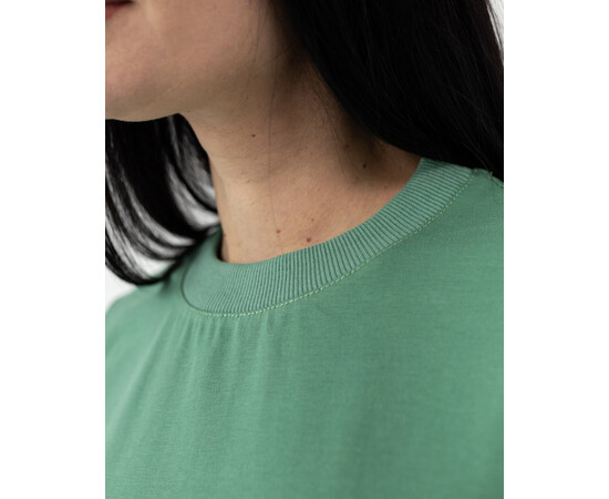 Зображення 4 Медична базова футболка жіноча зелена р. 2XL, "БІЛИЙ ХАЛАТ" 498-350-924, Розмір: 2XL, Цвет: зелений