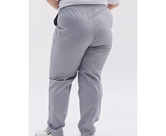 Зображення 3 Медичні жіночі брюки Торонто сірі +SIZE р. 58, "БІЛИЙ ХАЛАТ" 568-328-948, Розмір: 58, Цвет: сірий
