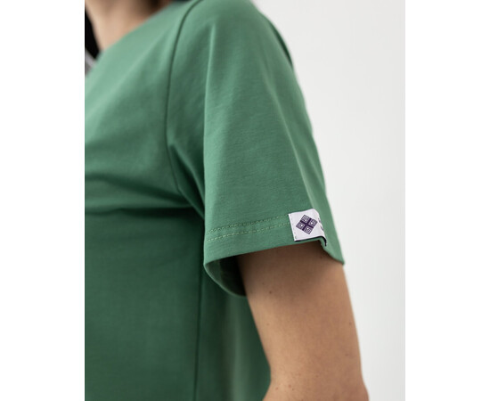 Зображення 5 Медична базова футболка жіноча зелена р. 2XL, "БІЛИЙ ХАЛАТ" 498-350-924, Розмір: 2XL, Цвет: зелений