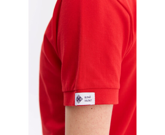 Изображение 4 Медицинское поло мужское красное NEW р. 2XL, "БЕЛЫЙ ХАЛАТ" 578-536-967, Размер: 2XL, Цвет: красный