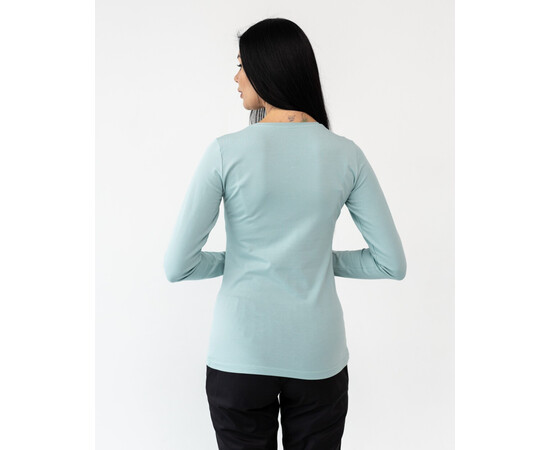 Зображення 2 Медичний лонгслів жіночий ментол р. L, "БІЛИЙ ХАЛАТ" 358-441-951, Розмір: L, Цвет: ментол