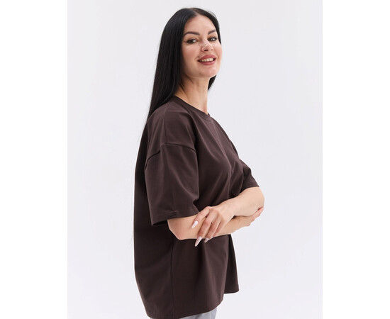 Изображение 5 Медицинская футболка унисекс коричневая р. XL, "БЕЛЫЙ ХАЛАТ" 453-325-922, Размер: XL, Цвет: коричневый