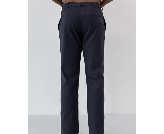 Изображение 2 Брюки медицинские мужские Даллас графит р. 54, "БЕЛЫЙ ХАЛАТ" 546-503-881, Размер: 54, Цвет: графитовый