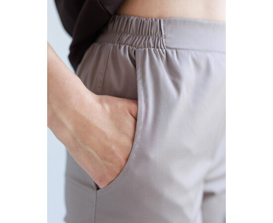 Изображение 3 Медицинские женские брюки Торонто мокко р. 48, "БЕЛЫЙ ХАЛАТ" 390-421-708, Размер: 48, Цвет: мокко