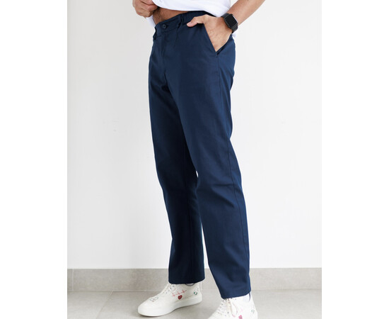 Зображення 2 Штани медичні чоловічі Даллас сині р. 56, "БІЛИЙ ХАЛАТ" 546-322-881, Розмір: 56, Цвет: синий