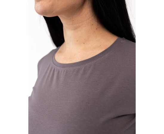 Зображення 3 Медичний лонгслів жіночий сіро-коричневий р. M, "БІЛИЙ ХАЛАТ" 358-524-951, Розмір: M, Цвет: сіро-коричневий