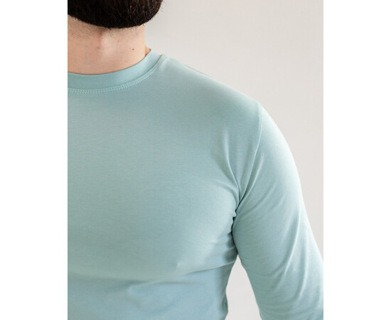 Зображення 3 Медичний лонгслів чоловічий ментол р. 2XL, "БІЛИЙ ХАЛАТ" 357-441-951, Розмір: 2XL, Цвет: ментол