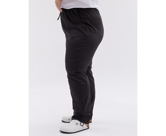 Зображення 2 Медичні жіночі брюки Торонто чорні +SIZE р. 60, "БІЛИЙ ХАЛАТ" 568-321-948, Розмір: 60, Цвет: чорний