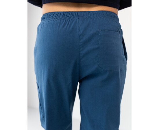 Зображення 6 Медичні штани чоловічі джогери стрейч сині р. 46, "БІЛИЙ ХАЛАТ" 504-322-730, Розмір: 46, Цвет: синий