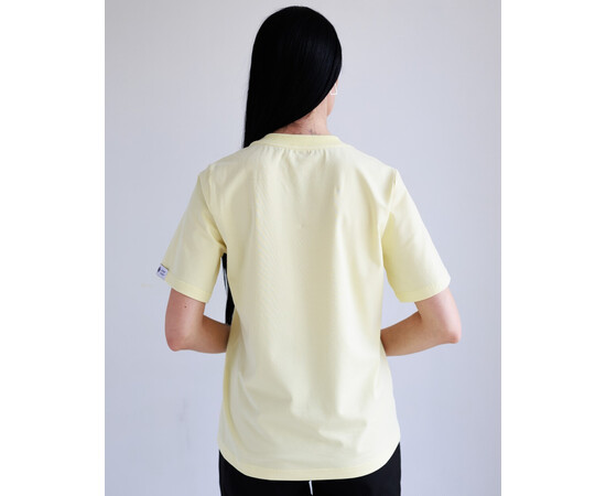 Зображення 2 Медична базова футболка жіноча жовта р. 2XL, "БІЛИЙ ХАЛАТ" 584-397-924, Розмір: 2XL, Цвет: жовтий