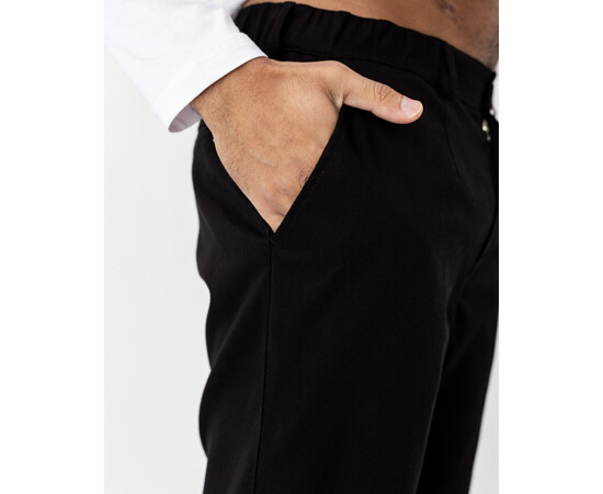 Зображення 5 Штани медичні чоловічі Даллас чорні р. 56, "БІЛИЙ ХАЛАТ" 546-321-881, Розмір: 56, Цвет: чорний