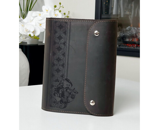 Зображення 2 Шкіряний блокнот Professional Journals «Козак» (модель Монако), коньяк, Колір: cognac