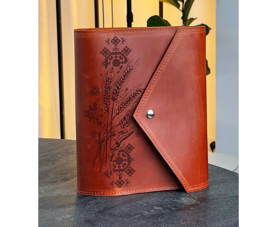 Изображение 2 Кожаный блокнот Professional Journals «Рожь» (модель Калифорния), зеленый, Цвет: Green