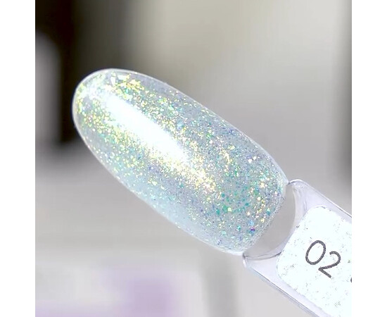 Изображение 4 Моделирующий гель с эффектом хамелеона Jerden Proff Fancy Builder Gel №02, 20 мл, Объем (мл, г): 20, Цвет: 02