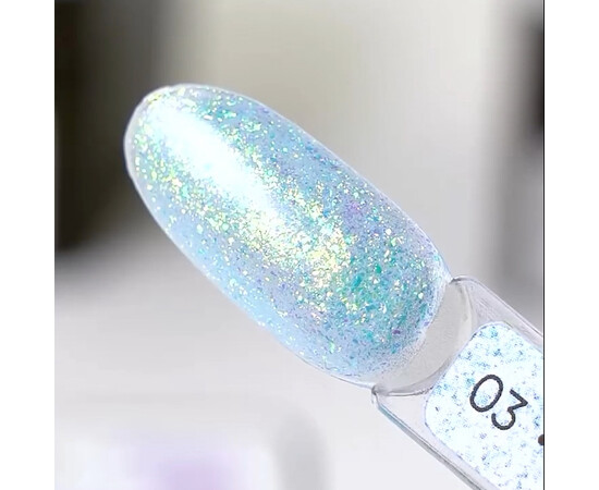 Изображение 4 Моделирующий гель с эффектом хамелеона Jerden Proff Fancy Builder Gel №03, 20 мл, Объем (мл, г): 20, Цвет: 03