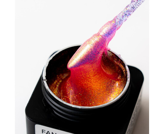 Изображение 3 Моделирующий гель с эффектом хамелеона Jerden Proff Fancy Builder Gel №04, 20 мл, Объем (мл, г): 20, Цвет: 04