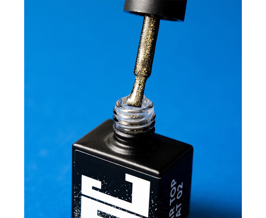 Изображение 2 Топ для гель-лака с блестками Blair Top Coat Jerden Proff №02, 10 мл, Объем (мл, г): 10, Цвет: 02