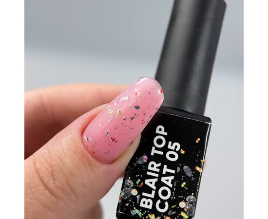 Изображение 3 Топ для гель-лака с блестками Blair Top Coat Jerden Proff №05, 10 мл, Объем (мл, г): 10, Цвет: 05