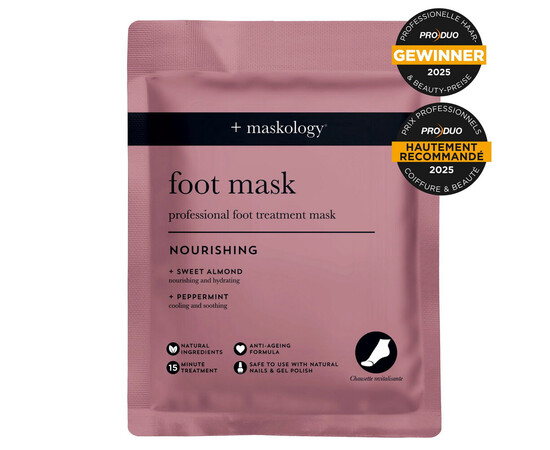Зображення 2 Маска-шкарпетки Hive +maskology Foot Mask для догляду за сухими стопами, 17 г