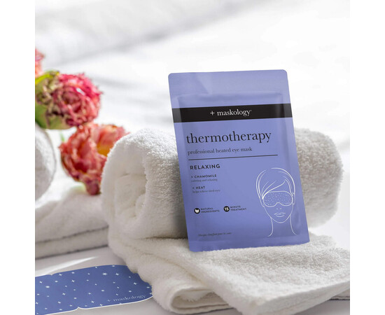 Изображение 5 Маска для глаз после длительного использования гаджетов Hive +maskology Thermotherapy, 16 г