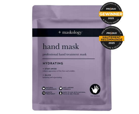Зображення 2 Маска-рукавички Hive +maskology Hand Mask для інтенсивного живлення рук, 17 г