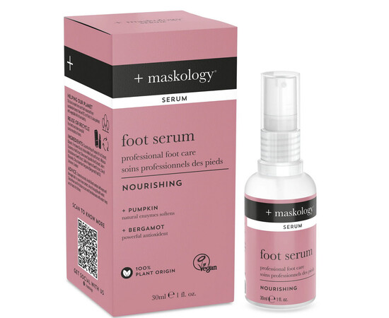 Зображення 2 Сроватка для сухої та огрубілої шкіри ніг Hive +maskology Foot Serum, 30 мл