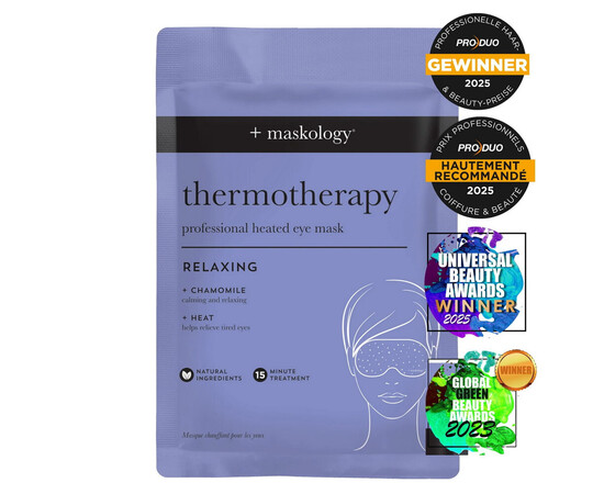 Изображение 2 Маска для глаз после длительного использования гаджетов Hive +maskology Thermotherapy, 16 г