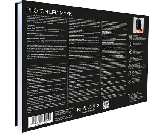 Изображение 7 LED-маска для лица Hive +maskology Photon светодиодная процедура светотерапия