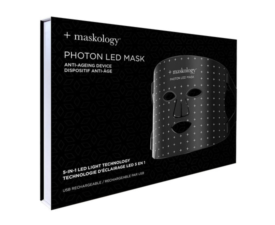 Изображение 6 LED-маска для лица Hive +maskology Photon светодиодная процедура светотерапия