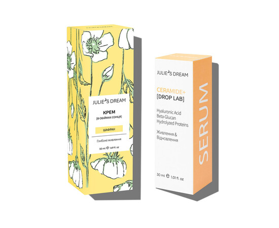 Зображення 2 Набір для обличчя Julie`s Dream Nourish Duo для глибокого живлення, м’якості та захисту шкіри