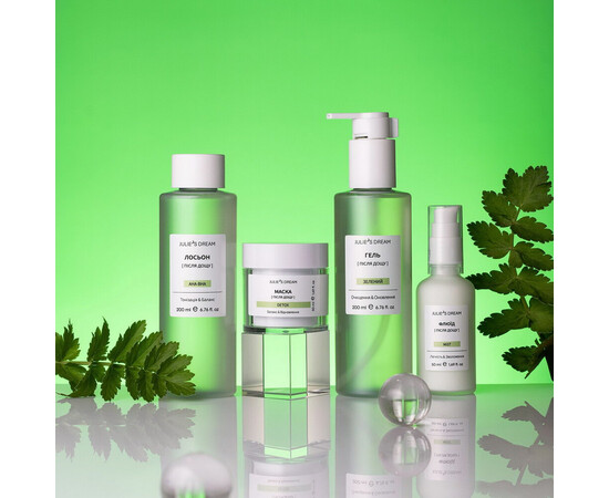 Зображення 2 Набір для обличчя Julie`s Dream "Після дощу" баланс та зволоження для жирної й комбінованої шкіри
