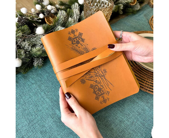 Зображення 2 Шкіряний блокнот Professional Journals «Жито» (модель Аляска), шоколад, Колір: Chocolate