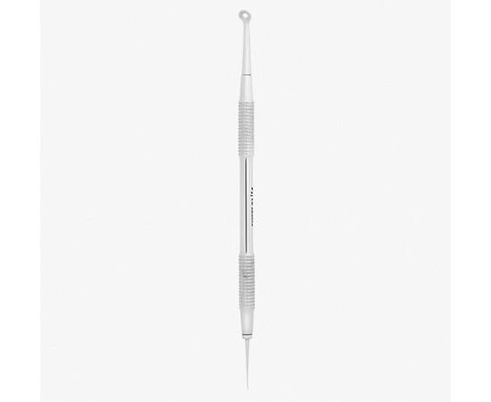 Изображение  Ложка косметологическая двусторонняя Staleks EXPERT 21 TYPE 4 Уно + игла Видаля ZE-21/4