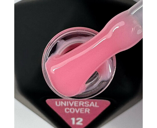 Зображення 2 Рідкий акрігель для моделювання та зміцнення нігтів V.Avdeeva Universal Cover Gel 12 соковитий рожевий, 12 мл, Об'єм (мл, г): 12, Колір: 12